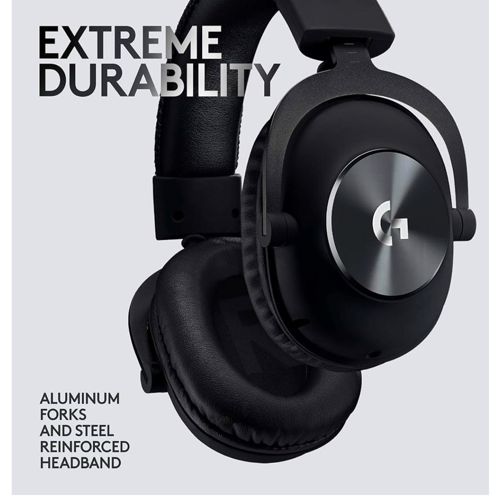 Logitech Over-Ear Headphones - Black and Silver
